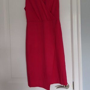WORN ONCE Tahari Stretch Asymmetrical Sheath Dress